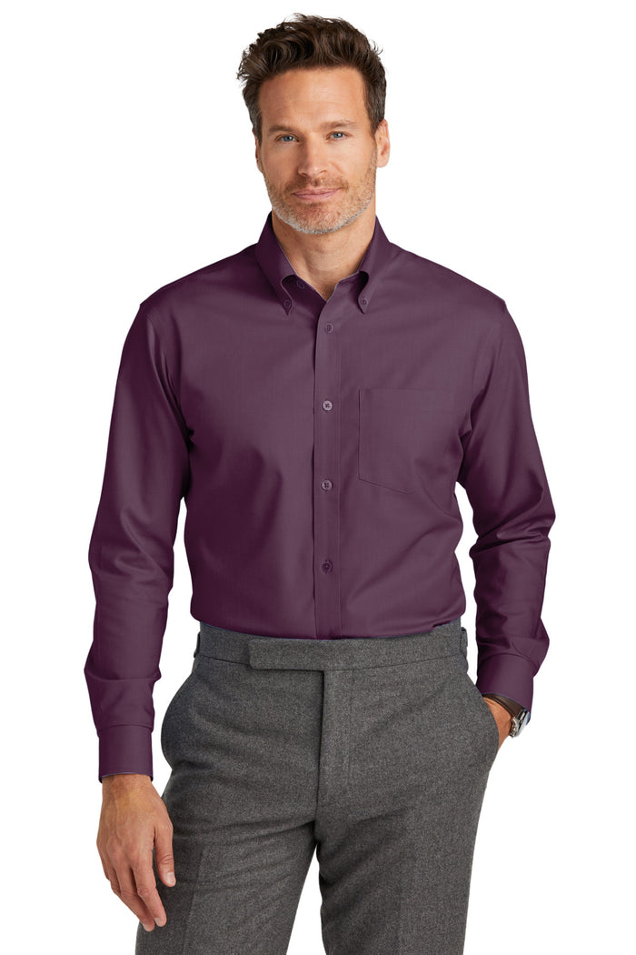 Brooks Brothers ®  Wrinkle-Free Stretch Nailhead Shirt BB18002