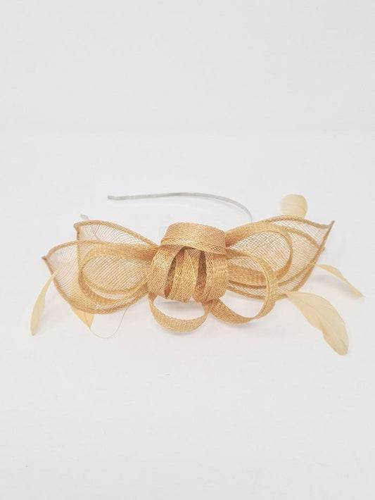Mustard Loop Fascinator - Franklins