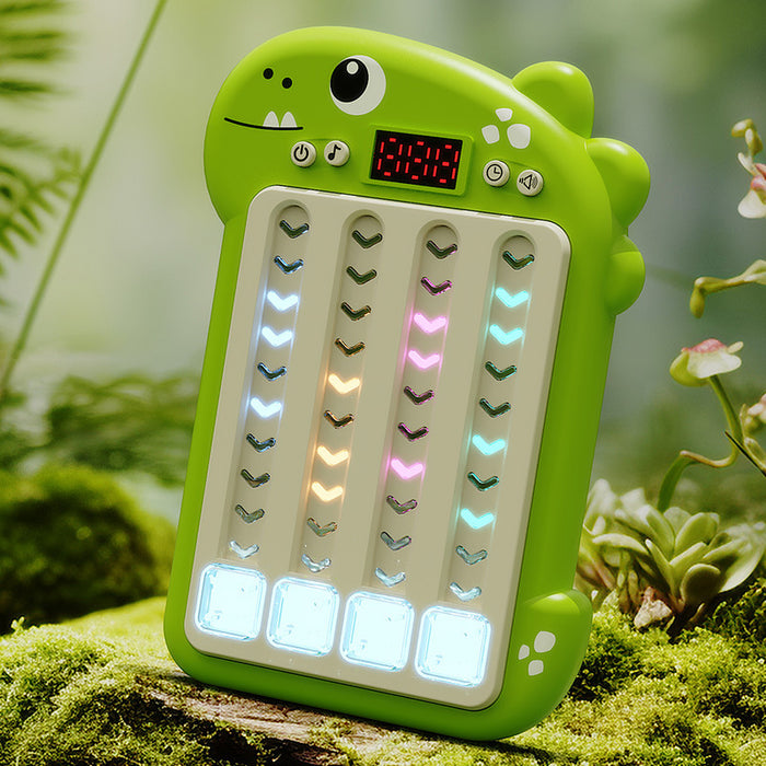Cartoon Dinosaur Rhythm Master Speed Push Game Machine Educational Toys 🇨🇳