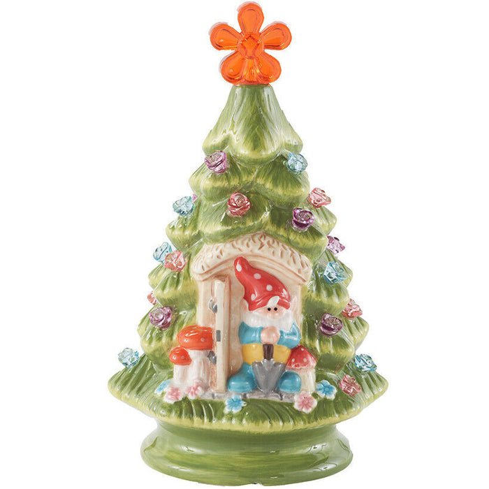 Ceramic Luminous Tree Desktop LED Ornaments Small Night Lamp 🇨🇳