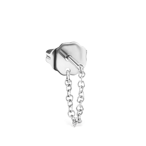 Chain Wrap Stud Earring