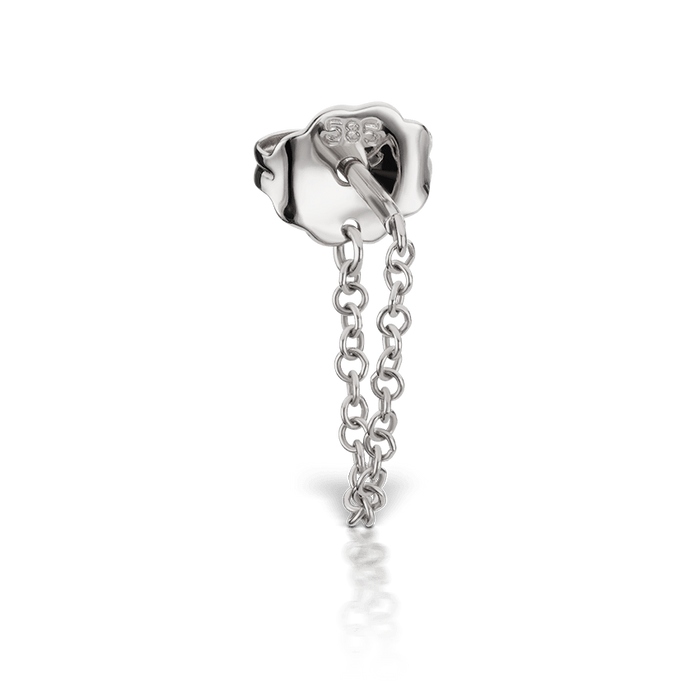 Chain Wrap Stud Earring