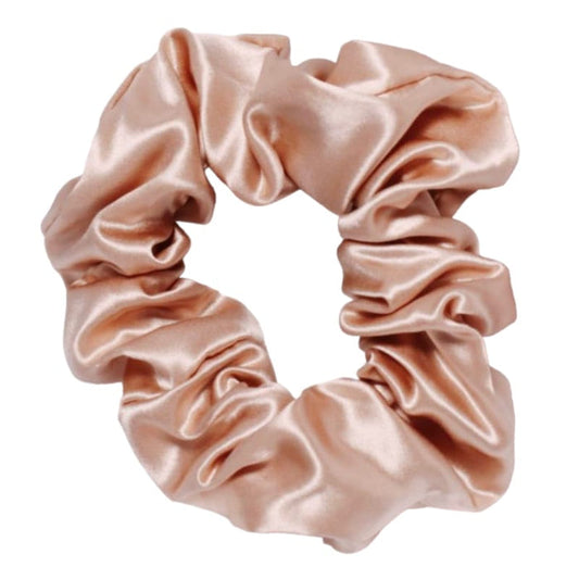 Champagne: Pure Mulberry Silk Scrunchie