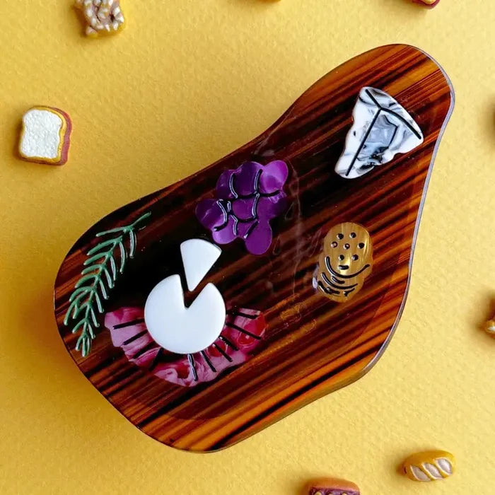 Charcuterie Board Hair Clip