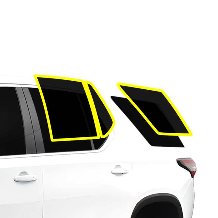 Precut Front Rear Windows Windshield Premium Nano Ceramic Window Film Tint Kit For Chevy Traverse 2018+ - Bogar Tech Designs