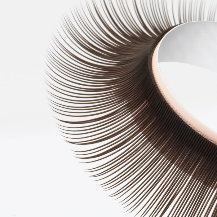 Chocolate Brown Mixed Lashes