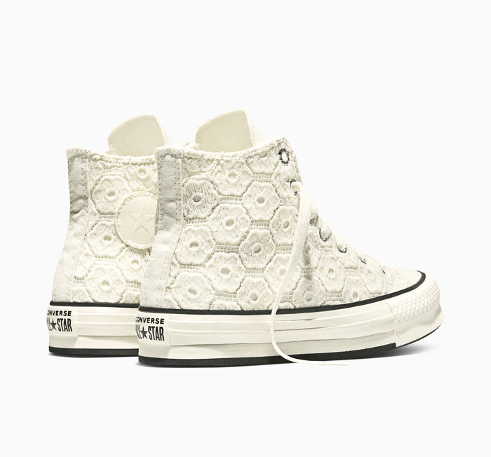 Chuck Taylor All Star EVA Lift Platform Floral Crochet