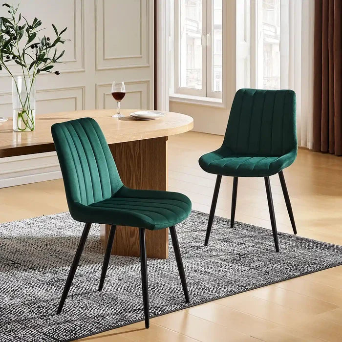 Green / Velvet / Set of 2
