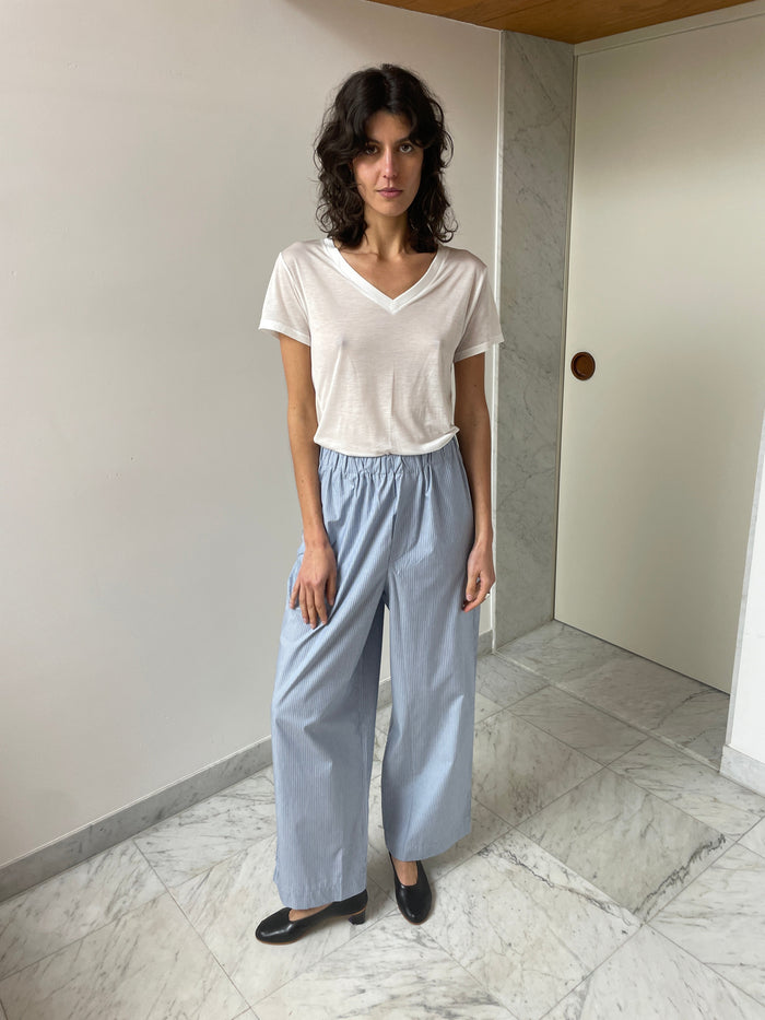 Claude Pants, Blue Stripe BASERANGE