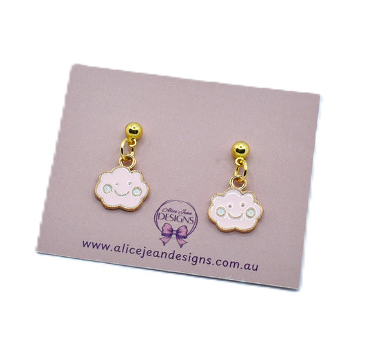 Cloud Charm Earrings