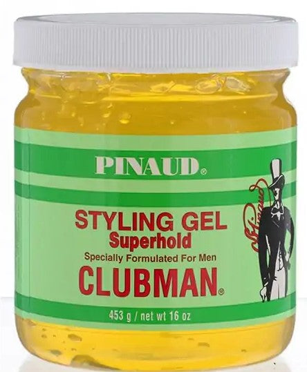 CLUBMAN PINAUD SUPERHOLD STYLING GEL, 16 OZ - Palms Fashion Inc.