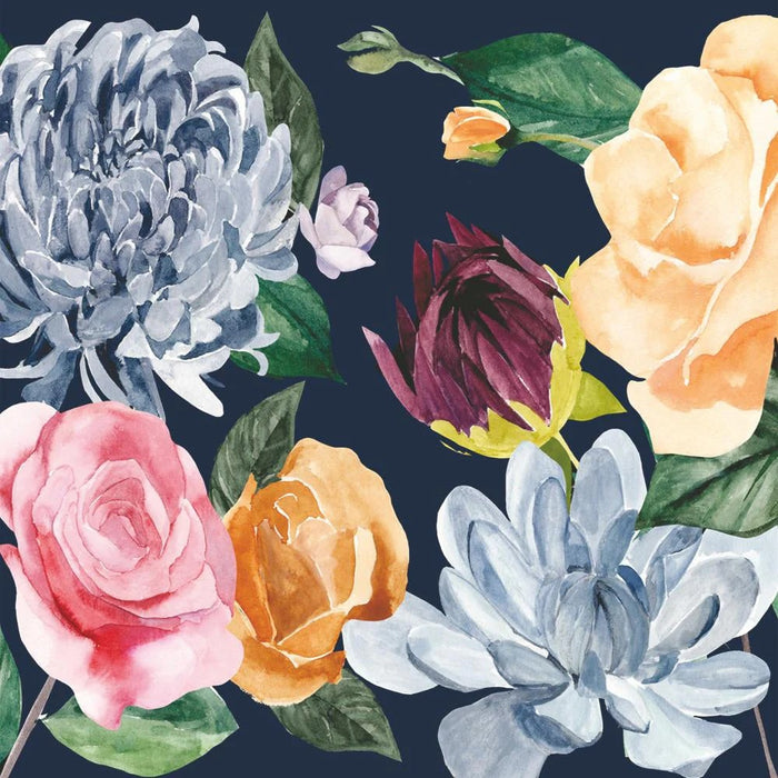 Blue Floral Chintz