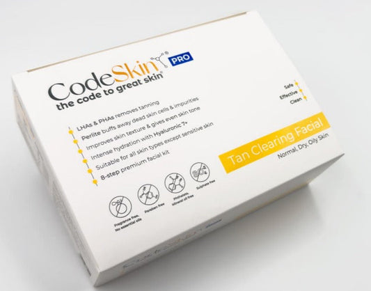 CodeSkin Pro Tan Clearing Facial Kit-Pack Of 10