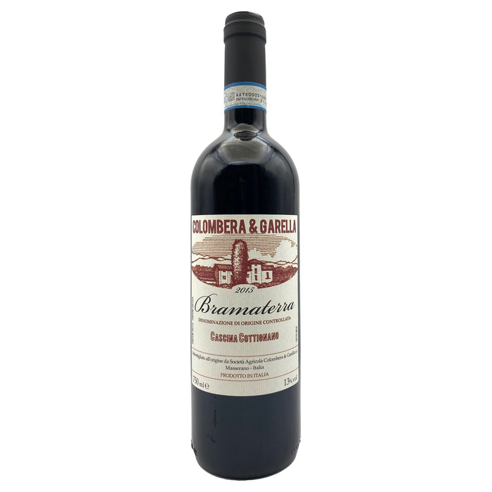 Colombera & Garella Bramaterra 2015 wine bottle with front label