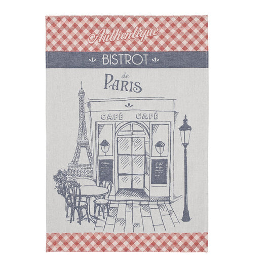 Authentique Bistrot Tea Towel - Belle De Provence