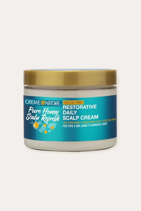 CREME OF NATURE PURE HONEY SCALP CREAM 4.7oz CREME OF NATURE