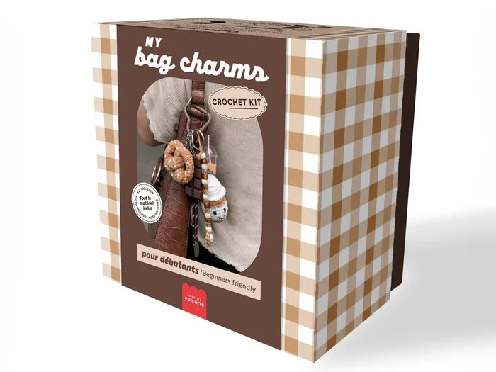 La Petite Epicerie - Crochet DIY Kit - Bag Charm - Coffee Time