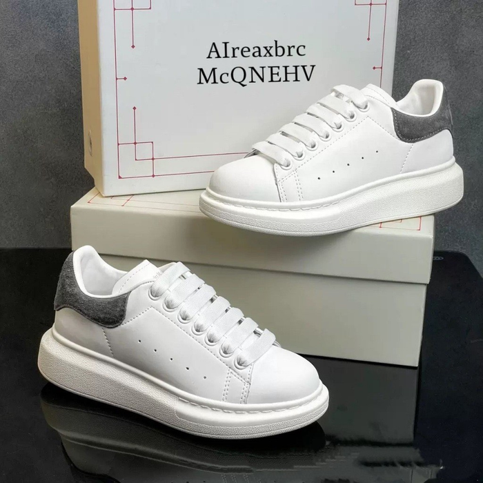 Alexander McQueen Crocs White Grey Claro Oversize