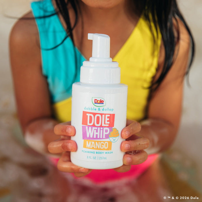 Dabble & Dollop Dole Whip Mango Foaming Body Wash