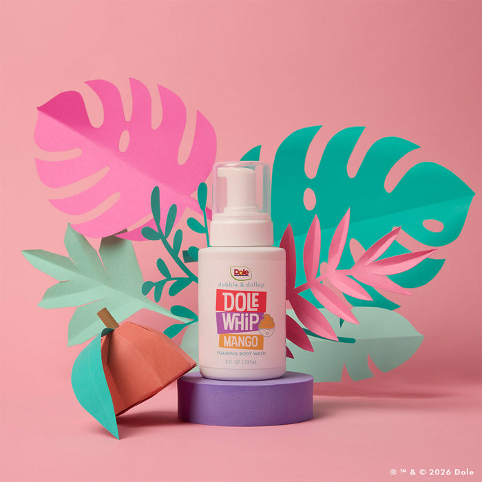 Dabble & Dollop Dole Whip Mango Foaming Body Wash
