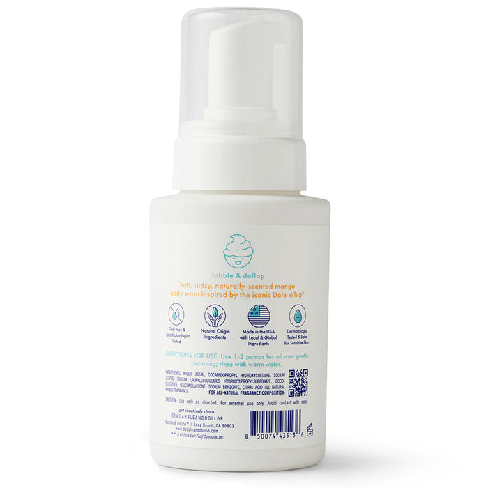 Dabble & Dollop Dole Whip Mango Foaming Body Wash