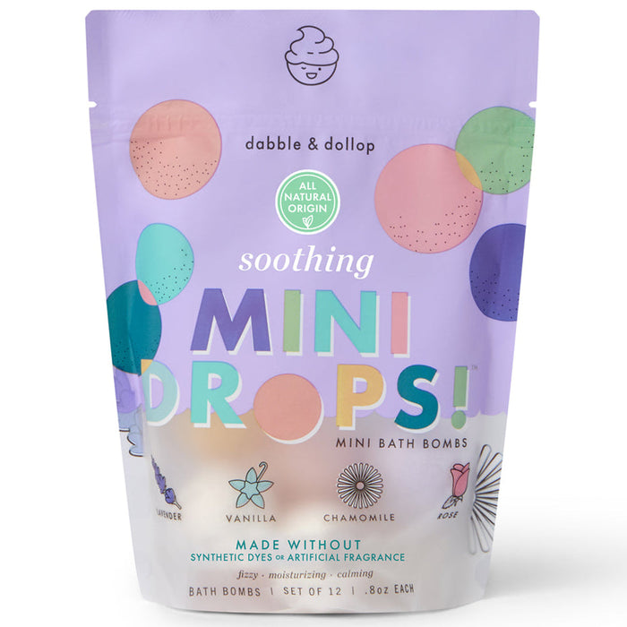 Dabble & Dollop Soothing Mini Bath Bombs