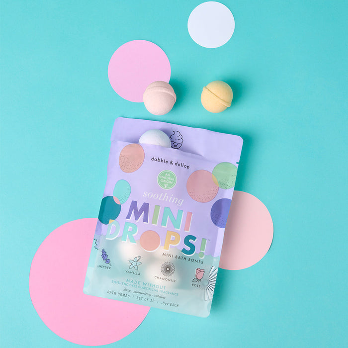 Dabble & Dollop Soothing Mini Bath Bombs