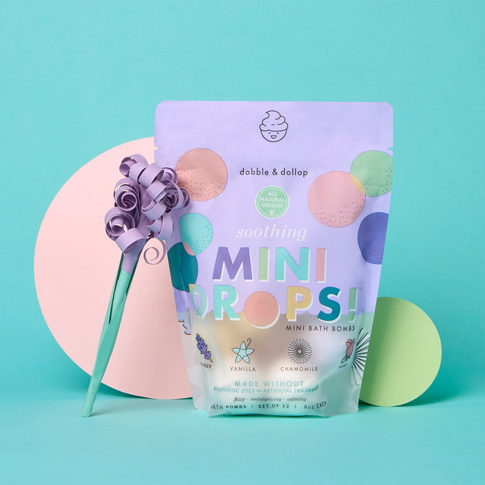 Dabble & Dollop Soothing Mini Bath Bombs