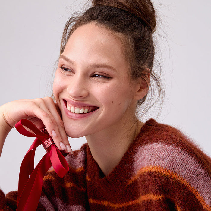 DAFNI KLIX - THE BOW - Burgundy- Limited Edition