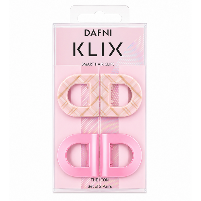DAFNI KLIX - the icon -  Pink Pop - Set of 2