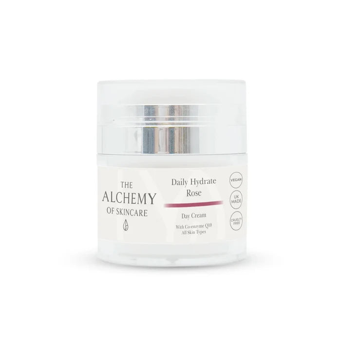 Daily Hydrate Organic Day Cream with Rose & Co-Enzyme Q10 skincare