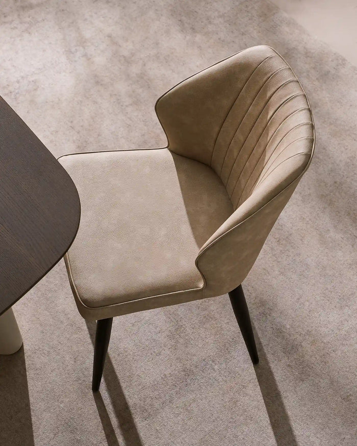 Danforth Faux Leather Dining Chairs [Set of 2]