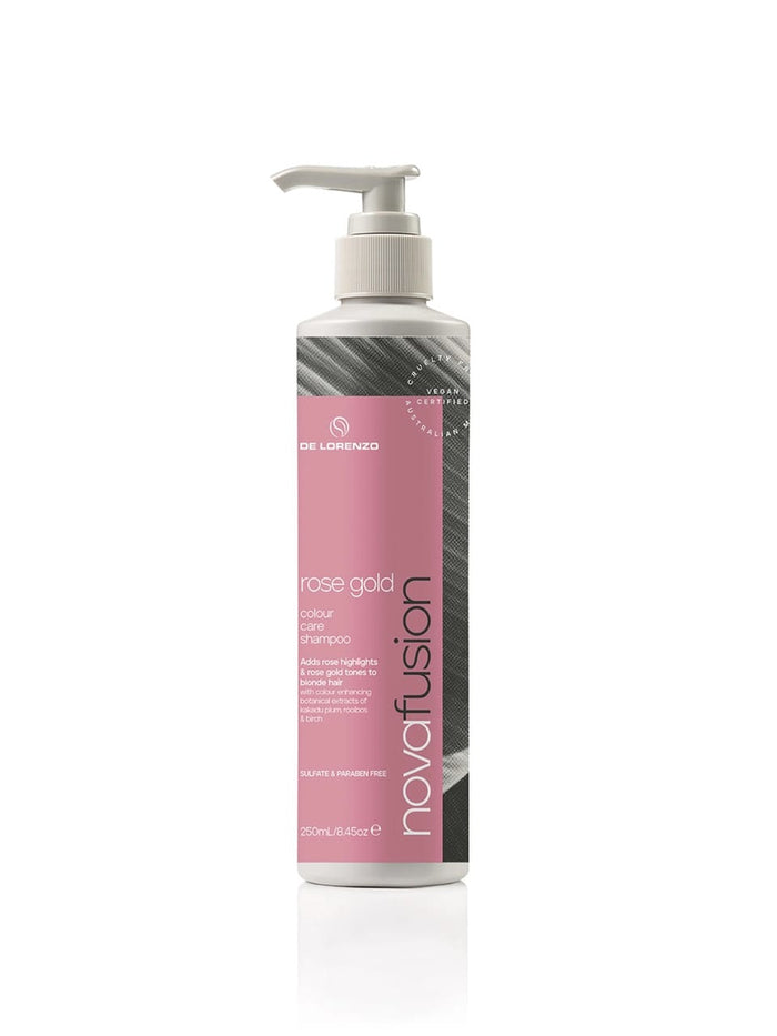 Delorenzo simple De Lorenzo - Novafusion - Rose Gold Shampoo 250ml