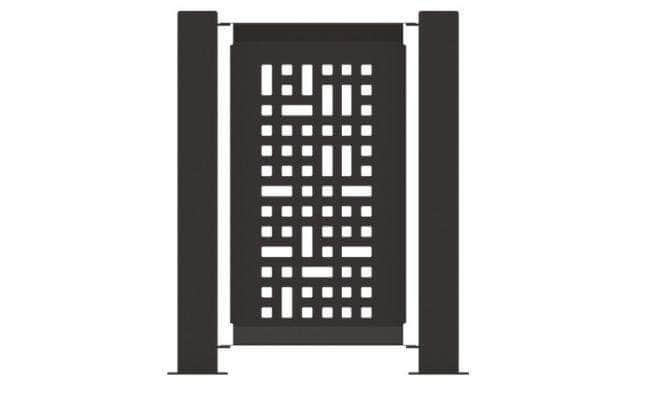 Decorative Event Fence Panel - SG Pattern - Crowd Control Warehouse