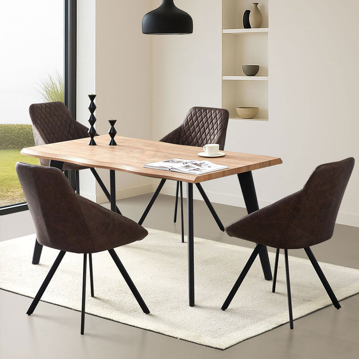 Deluna Faux Leather Dining Chair