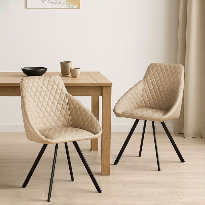 Deluna Faux Leather Dining Chair