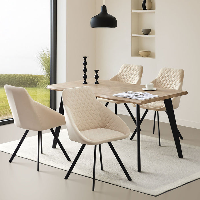 Deluna Velvet Dining Chair