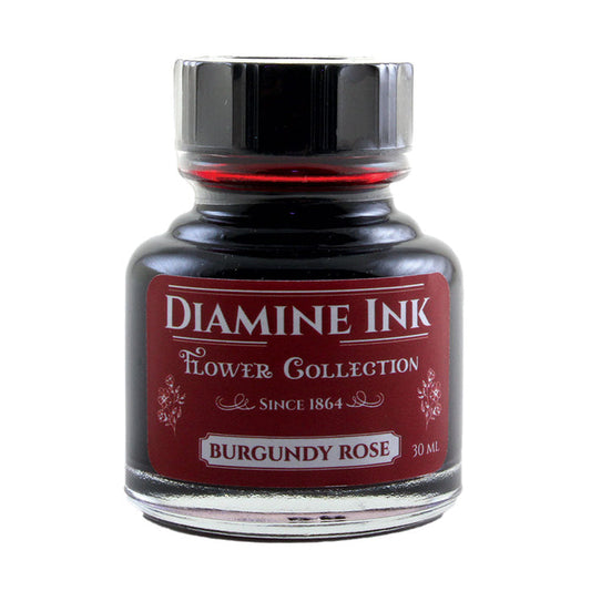 Diamine Flower Burgundy Rose Fountain Pen Ink