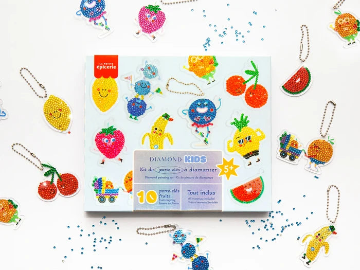 La Petite Epicerie - Diamond Painting Kit - Keyring  - Lifestyle Cut 2