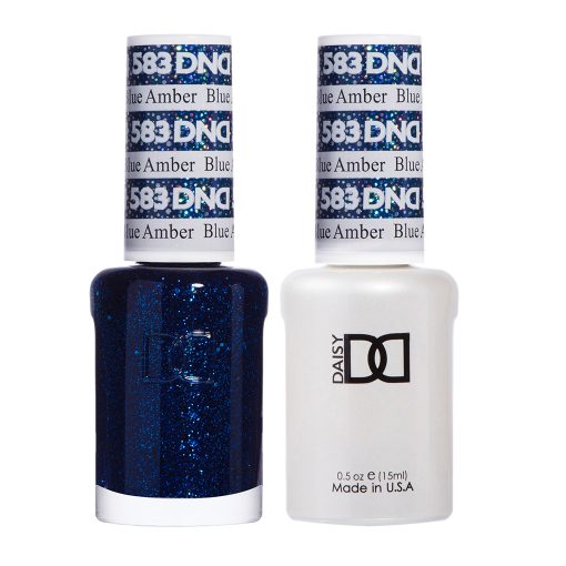 DND Gel Nail Polish Duo 583 - Blue Amber