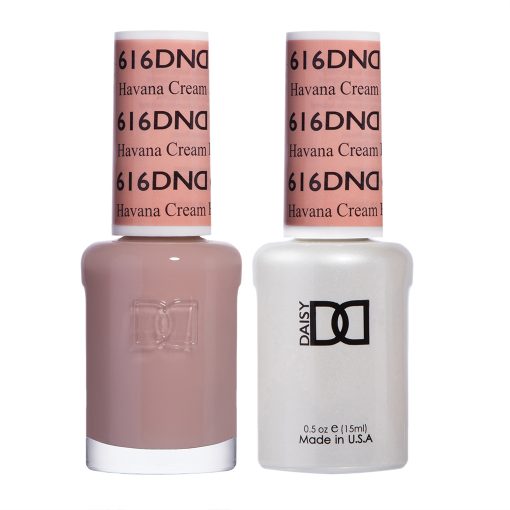 DND Gel Nail Polish Duo 616 - Havana Cream - Porcelain