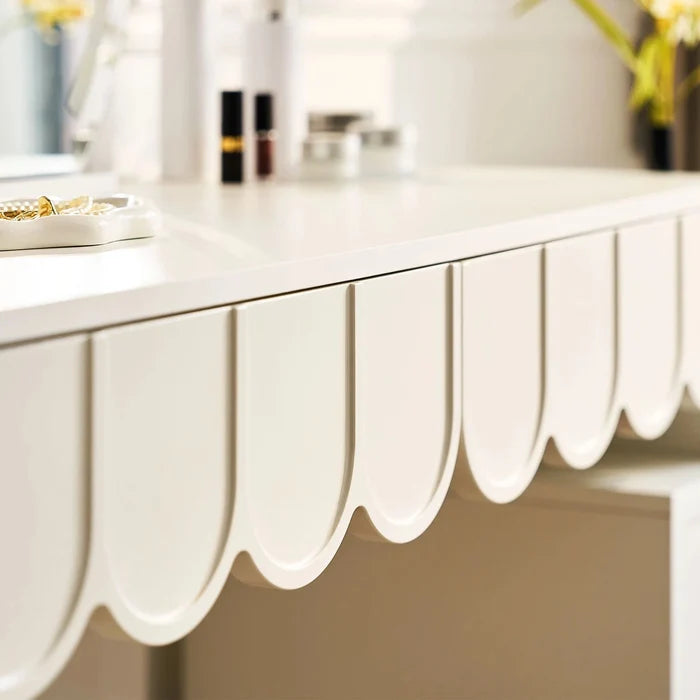 Doris Cloud Mirror Dressing Table