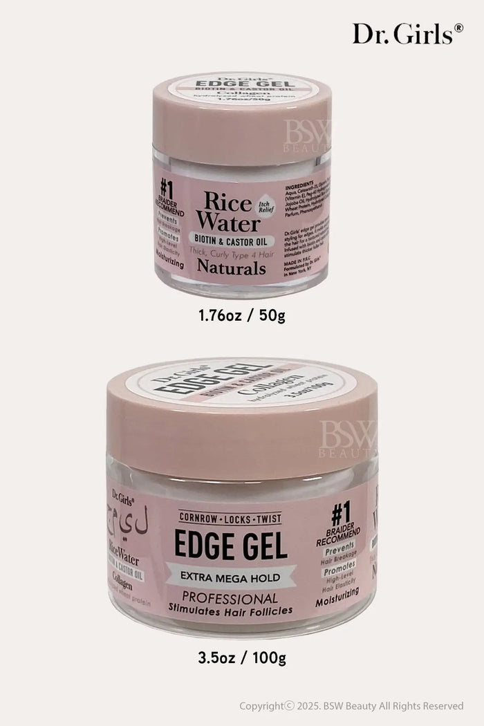 DR.GIRLS CORNROW LOCKS TWIST EDGE GEL - EXTRA MEGA HOLD - BSW BEAUTY CANADA