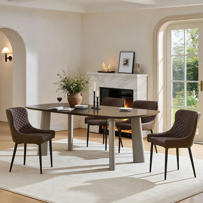 Dundas Faux Leather Dining Chair