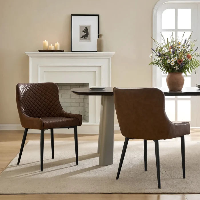 Dundas Faux Leather Dining Chair