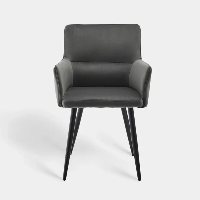 Ebern Velvet Dining Chairs [Set of 2]