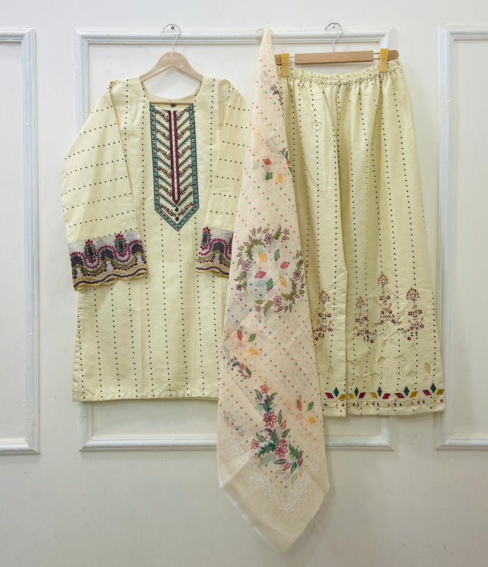 Eid Delight 3PC (Lawn) D-517