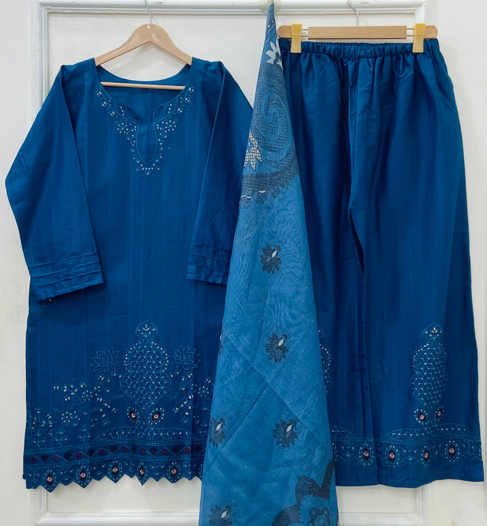 Eid Edit | 3PC Cotton D-601