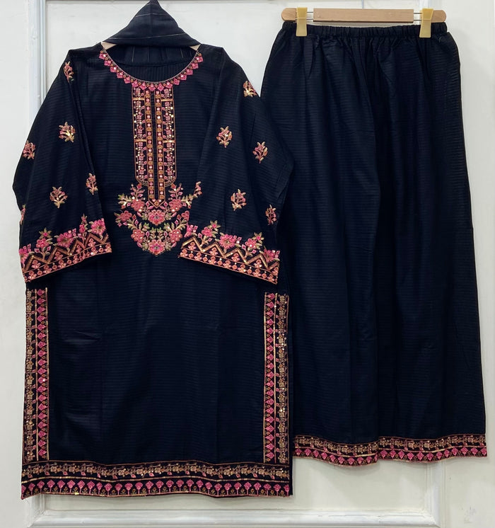 Eid Series: 3PC (Cotton) D-512