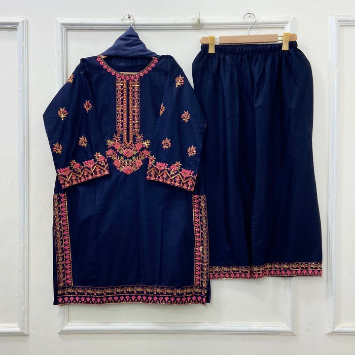 Eid Series: 3PC (Cotton) D-512